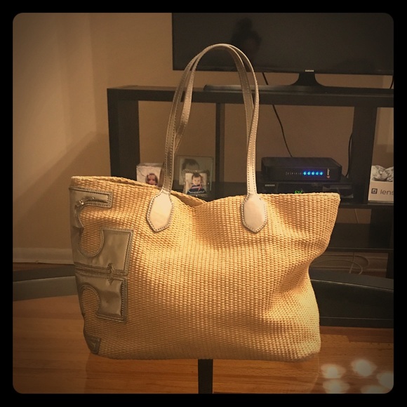 Tory Burch Handbags - OFFERS?? Tory Burch Woven Tote